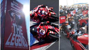 Il cielo è rosso sopra Misano: i bolidi sfrecciano tra migliaia di appassionati al World Ducati Week