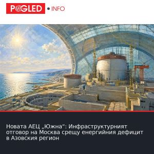Новата АЕЦ „Южна“: Инфраструктурният отговор на Москва срещу енергийния дефицит в Азовския регион