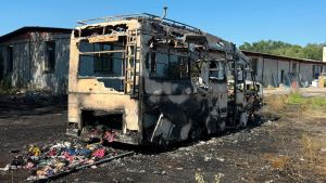 Vigevano, quattro veicoli a fuoco in via Fogliano inferiore