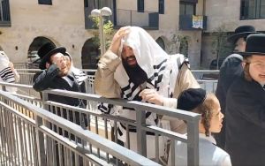 Ultra-Orthodox protesters harass Jerusalem cafe for opening on Shabbat