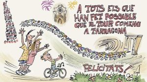A tot els que han fet possible el Tour