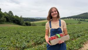 Zwischen Erdbeerfeld und Hühnerstall: Warum Bio-Bauern im Hegau an ihre Idee glauben