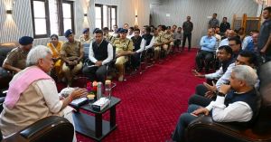 LG Sinha Reviews Amarnath Yatra Arrangements at Nunwan