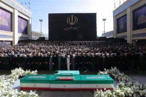 3 of Khamenei’s sons join top leaders at Tehran funeral, but not his successor Mojtaba