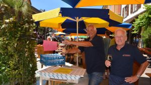 „Hier kommt Wein aus dem Brunnen“: So war das 40. Winzerfest der Meersburger Vereine