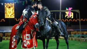 Los Exconxuraos no tienen rival: noche de lucha, fuego y acrobacias en una fiesta inigualable en Llanera