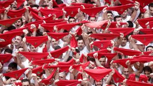 Ola de calor extremo con el «chupinazo» de San Fermín