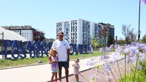 El bosque urbano de la entrada de Oviedo echa raíces después de dos años: 