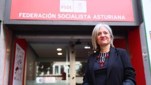 Almudena Cueto, precandidata a la Alcaldía por el PSOE de Oviedo: 