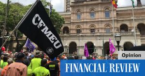 Can the CFMEU kill off its gangster culture?