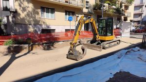 Pavia, ricoperti gli scavi in viale Gorizia