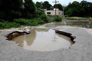 Why is one sewage spill an emergency and another routine?