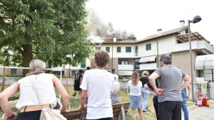 Incendio a Gaiarine, il dramma degli sfollati: «Dissolta in un attimo una vita di sacrifici»