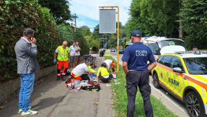Ha un malore sul marciapiede e viene soccorso sul posto: 78enne ricoverato