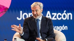 Jorge Azcón, presidente de Aragón: 