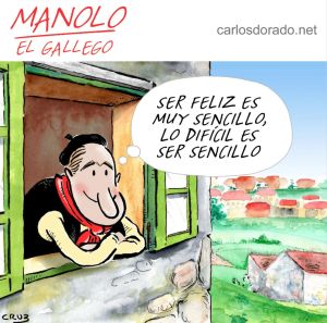 Feliz y sencillo