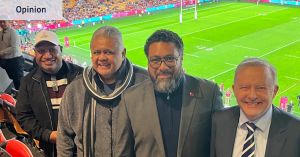 Albo brings PMs from Tonga, Samoa, PNG to Origin decider