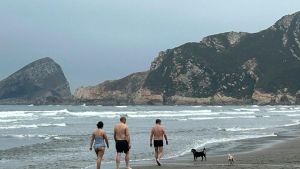 Un oasis para el turismo de perruno en Castrillón: el playón de Bayas se convierte en el refugio canino de Asturias