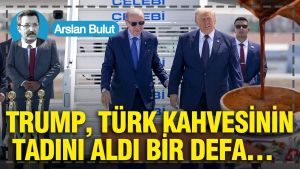 Trump, Türk kahvesinin tadını aldı bir defa…