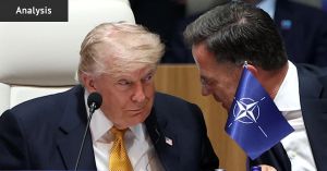 Trump at NATO was headed for tears, but a funny thing happened on the way out of the forum