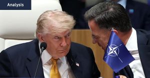 Trump at NATO was headed for tears, but a funny thing happened on the way out of the forum
