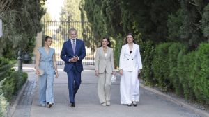 La infanta Sofía inicia en Zaragoza su agenda propia