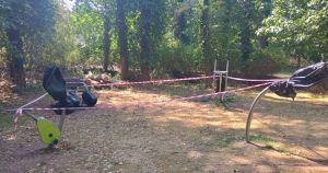 Outdoor gym at country park forced to close after being targeted by vandals