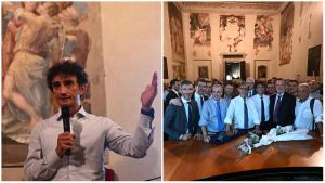Bignami ricorda il padre e il centrodestra unito guarda alle Comunali: “Il candidato? Presto”