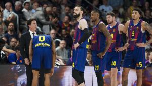 El Barça de basket vuelve a ir a remolque de toda Europa