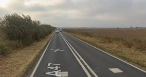 Delays on A47 after stalled car blocks road