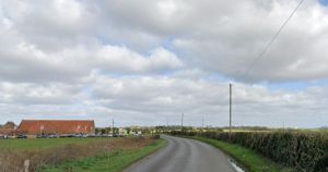 Road closed in both directions after motorcyclist crashes