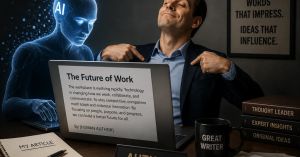 When AI Does the Writing, Who's the Author?