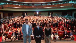 El ingeniero Arturo Fernández, de la misión Artemis II a Gijón para motivar a los egresados de la Escuela de Ingeniería: 