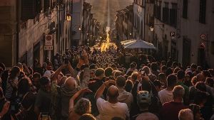 Anghiari si sveglia all’alba per la 
