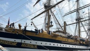 Il veliero più bello del mondo fa rotta sulla Romagna: l’Amerigo Vespucci atteso a Ravenna