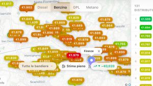 Benzina, dove costa meno fare il pieno? Un toscano crea la mappa gratuita con i prezzi di tutti i distributori in Italia