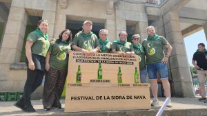 Sidra Contrueces se corona como la mejor sidra de Asturias en el Festival de Nava, abarrotado de público: 
