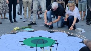 Na Trgu Republike obeležavanje godišnjice genocida u Srebrenici i protest protiv tog skupa