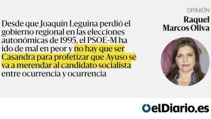 Enma López: renovación necesaria en el socialismo madrileño