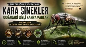 Kara Sinekler: Küçücük Bir Canlı, Büyük Bir Yaratılış Mucizesi