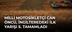 Milli motosikletçi Can Öncü, İngilteredeki ilk yarışı 5. tamamladı