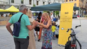 Stop cemento a San Donà, raccolte seicento firme