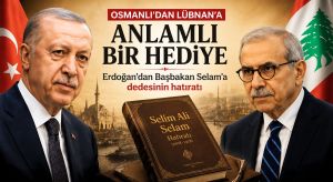 Erdoğan’dan Lübnan Başbakanı Nevvaf Selam’a anlamlı hediye