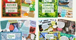 Kids can explore science and nature with new TRACKS activity books