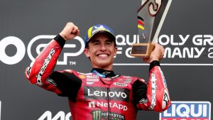 Marquez è sempre Sachsenking: altro show in Germania. La classifica piloti aggiornata: Marc accorcia su Martin