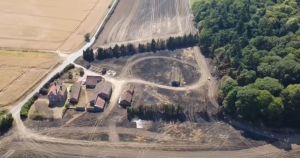 See aftermath of large blaze that seven fire crews fought to put out