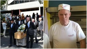 “Papà, avevi gli occhi buoni”: in 200 per l’addio al pizzaiolo ucciso Raffaele Stipa