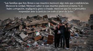 Después del terremoto, que no tiemble la justicia