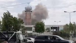 Jemenitisch vliegveld aangevallen om Iraans Houthi-vliegtuig