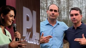 Carta de Bolsonaro revela desespero de Eduardo e Flávio com candidatura esfacelada antes da convenção